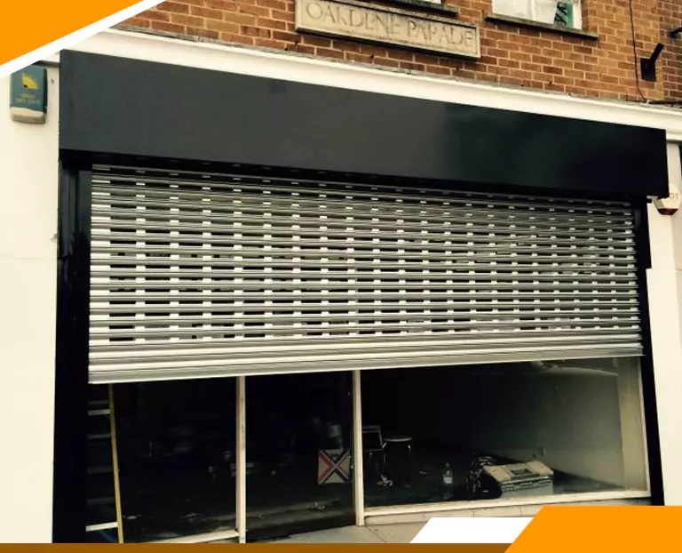 Punched Roller Shutters Installation